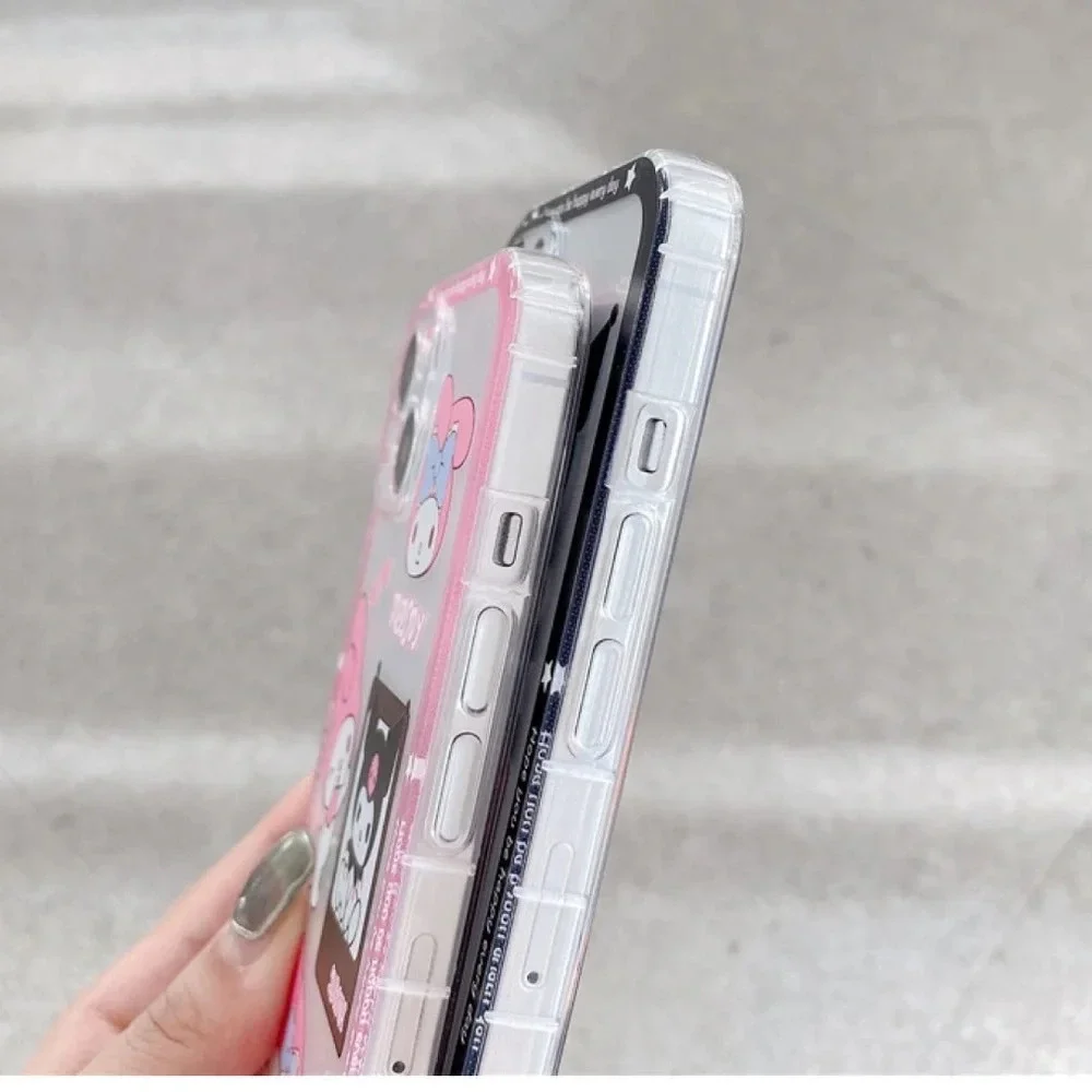 iPhone 14 Pro Max my melody and kuromi phone case set